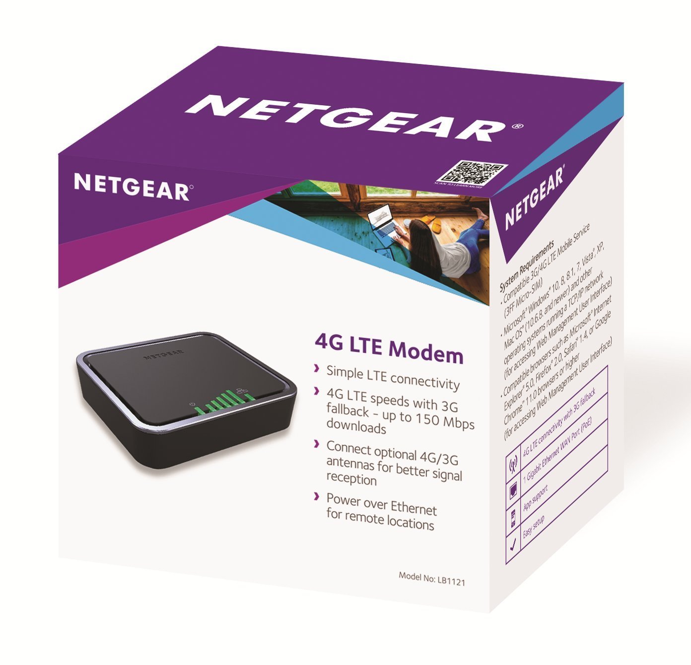 NETGEAR LB1121 4G LTE Modem